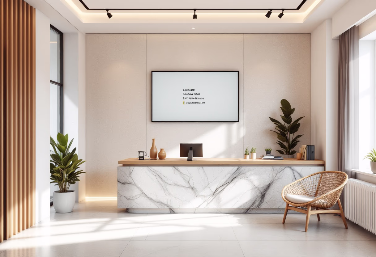 image of contact details graphic (for a travel tech)