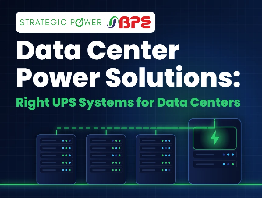 Data Center Power Solutions: How the Right UPS Systems for Data Centers Keep You Online