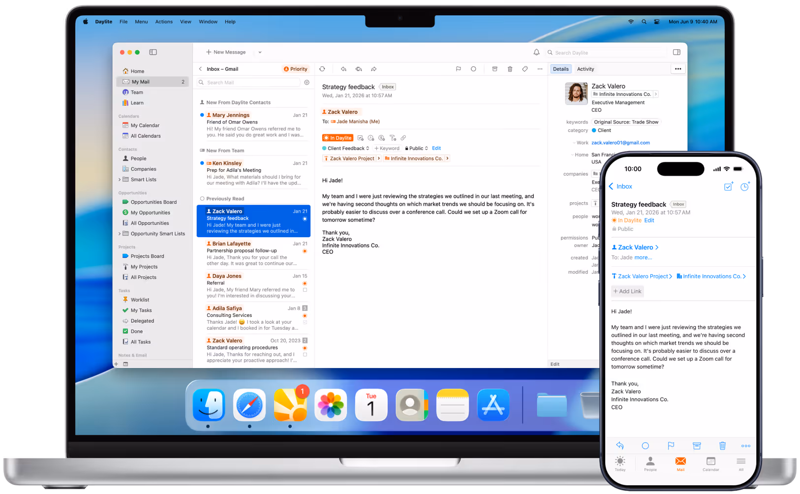 Manage email with ease