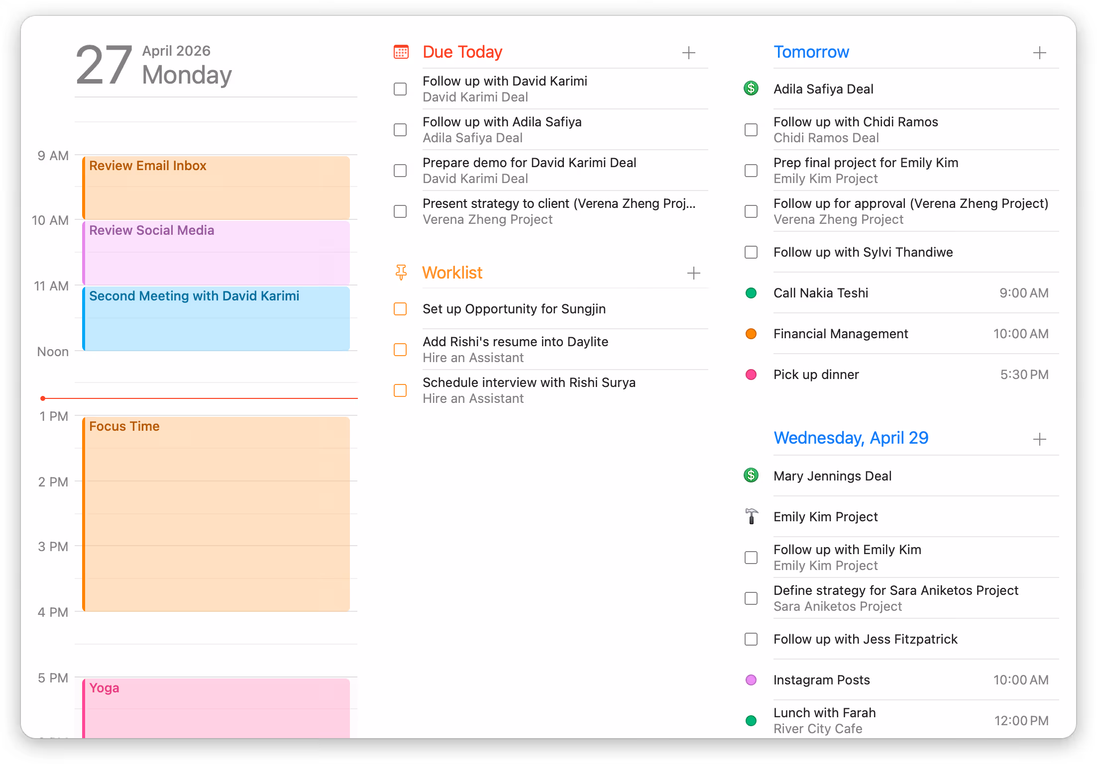 Prioritize and make real progress