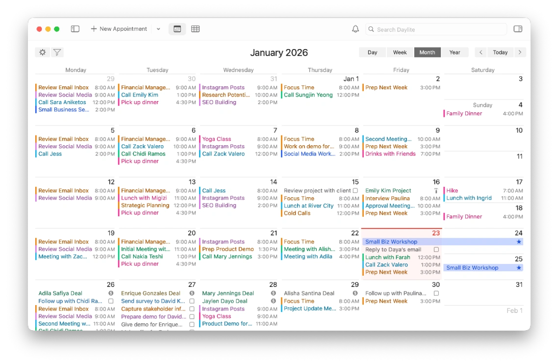 Calendar