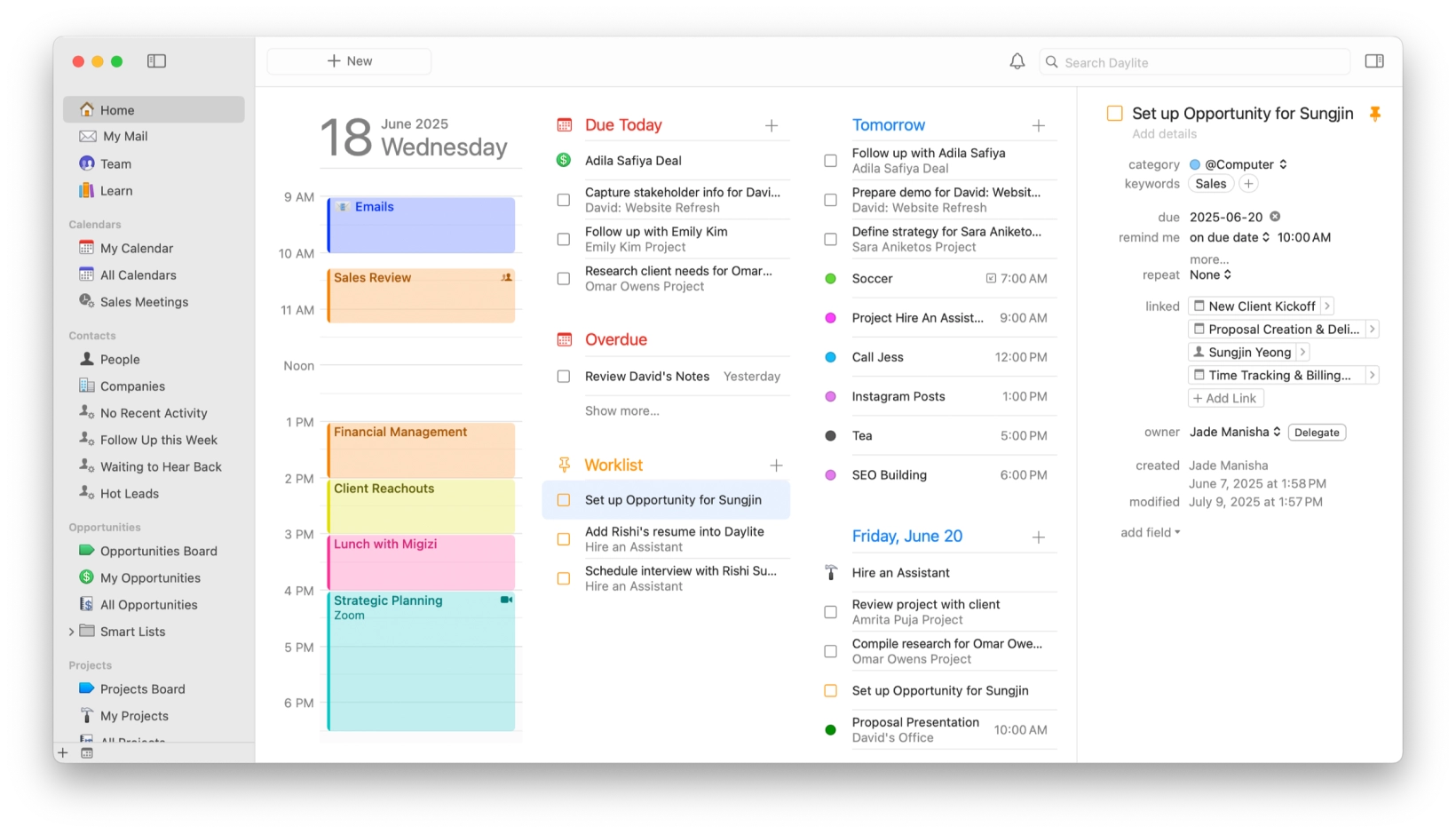More CRM