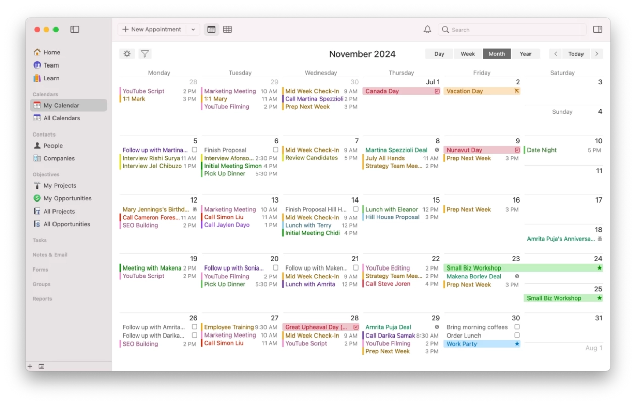 Calendar