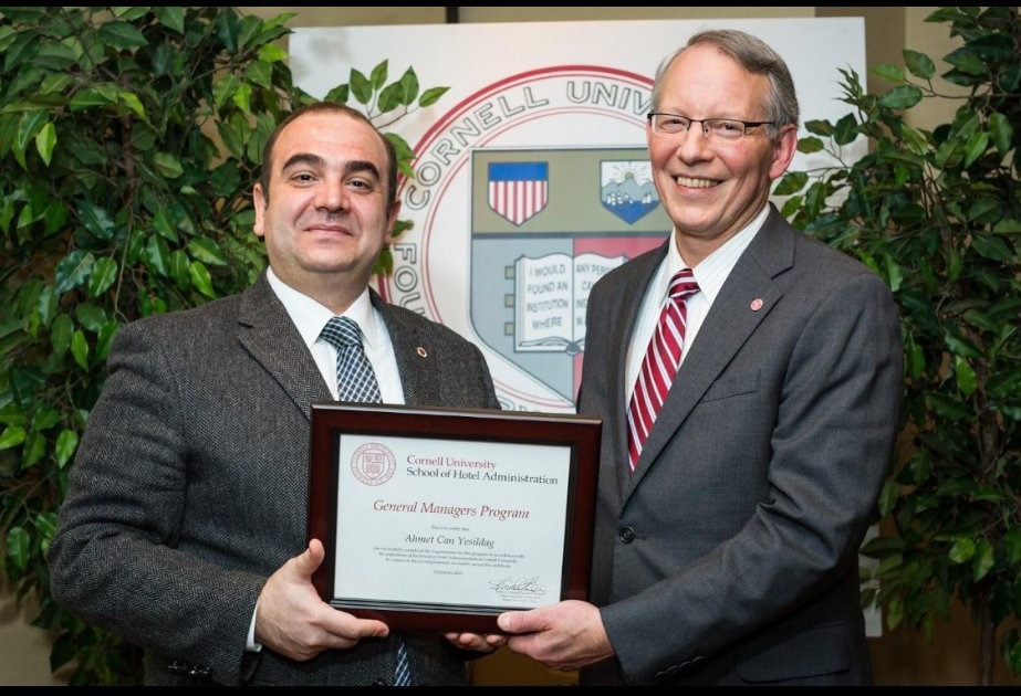 Ahmet Can Yesildag — Cornell University General Managers Program Graduation