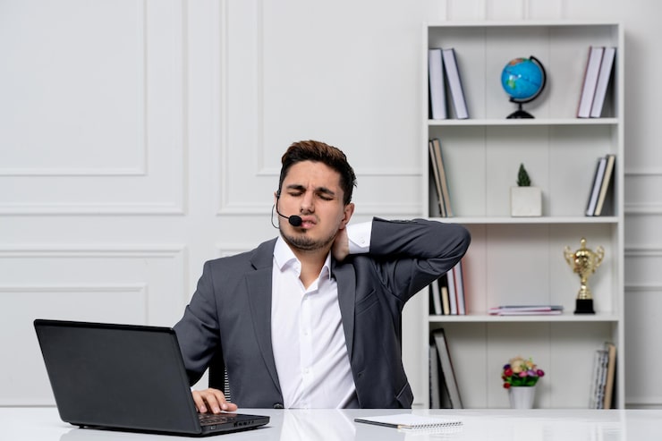 Bad habitsthat cause neck and shoulder pain