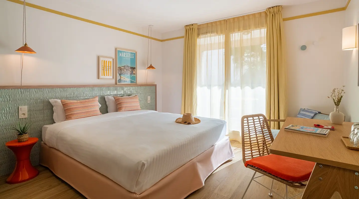 Soléo Prado, hotel rooms in Marseille Prado, comfortable and close to the city center.