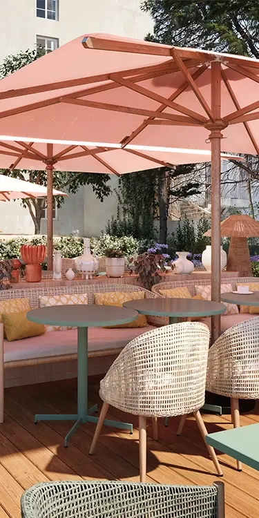 Discover Soléo Prado, a hotel in Marseille with terrace and gym, located in 13008 near the Prado beaches.