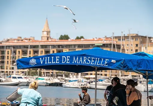 Soléo Prado, Old Port of Marseille, emblematic site accessible quickly from the Prado sector.