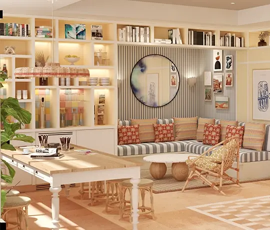 Soléo Prado, hotel with a warm workspace in Marseille, quiet in the 8th arrondissement.