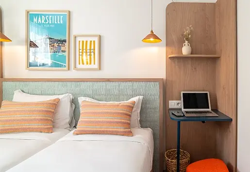chambre d'hôtel avec prix préférentiels pour les groupes et les professionnels