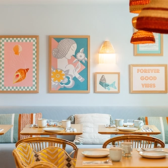 Soléo Prado, breakfast area in Marseille, friendly room in the 8th arrondissement near the Boulevard de Louvain.