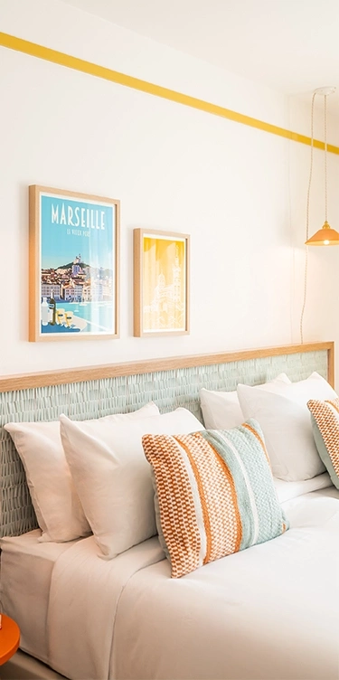 Soléo Prado, hotel rooms in Marseille Prado, comfortable and close to the city center.