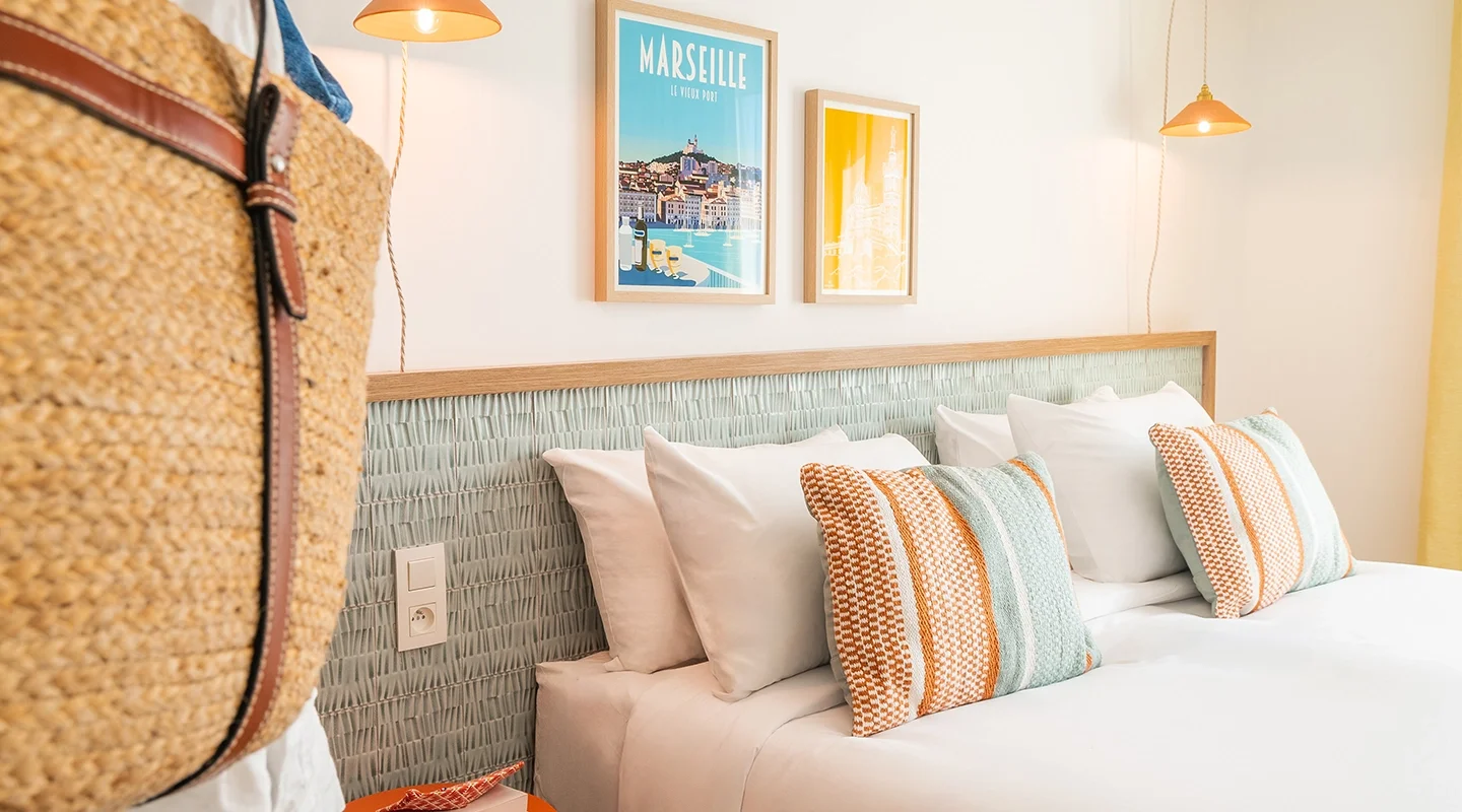 Soléo Prado, hotel rooms in Marseille Prado, comfortable and close to the city center.