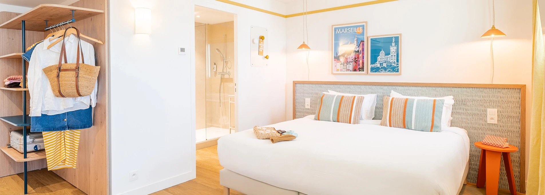 Soléo Prado apartment-hotel in Marseille, close to Prado and transport, perfect for a long-term stay.