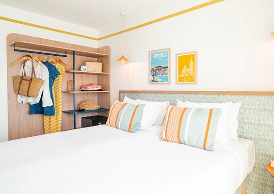Soléo Prado, studio room in Marseille, comfortable space in the Prado district near Place Castellane.