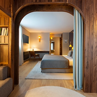 chambre privilège heliopic Chamonix Mont-Blanc