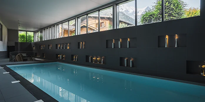 Spa pool 2 Chamonix heliopic mont-blanc