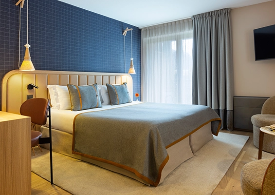 Chambre familiale 4 personnes heliopic chamonix mont-blanc