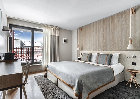 Chambre standard heliopic chamonix mont-blanc