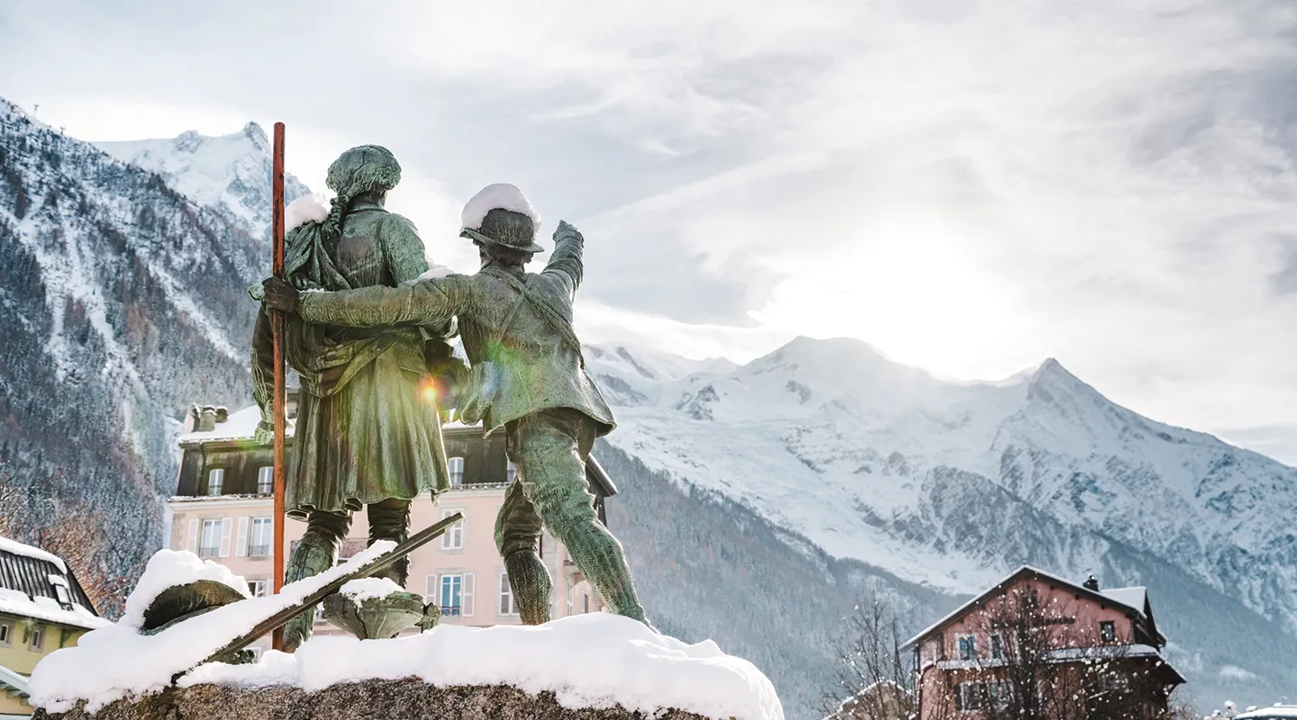Statut dans le centre de Chamonix à deux pas de l'Heliopic
