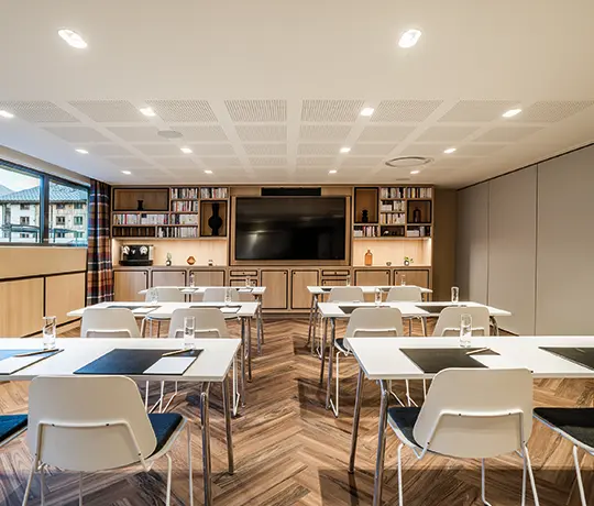 salle Classe hôtel heliopic chamonix mont-blanc