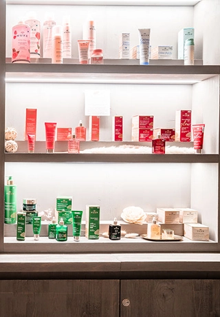 NUXE Make-up Corner Hotel Heliopic Chamonix Mont-Blanc