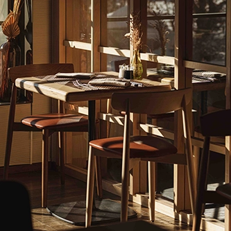 Table Akashon heliopic Chamonix Mont-Blanc