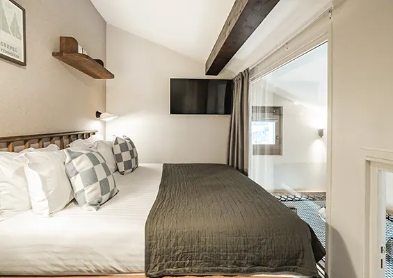 Appartement Isabella photo chambre heliopic chamonix mont-blanc