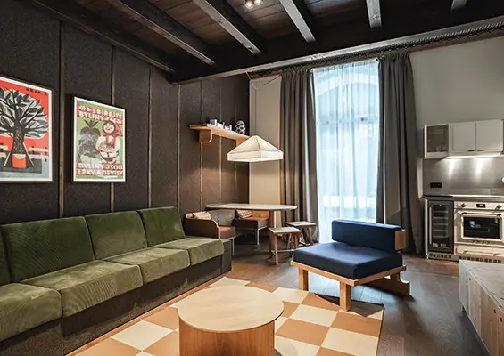 Appartement Henriette photo salon heliopic chamonix mont-blanc