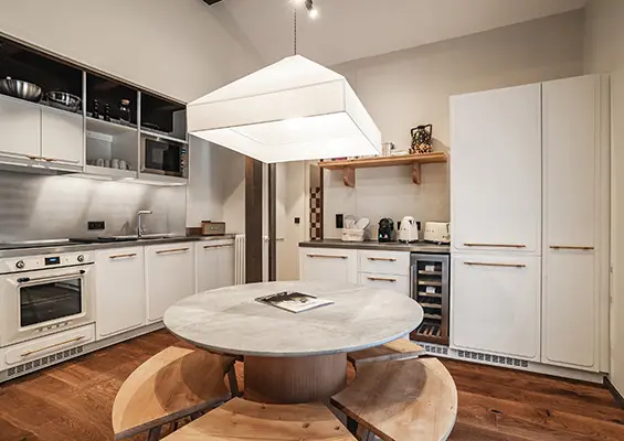 Appartement Lily photo cuisine heliopic chamonix mont-blanc