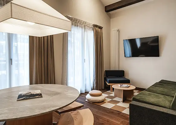 Appartement Lily photo salon heliopic chamonix mont-blanc