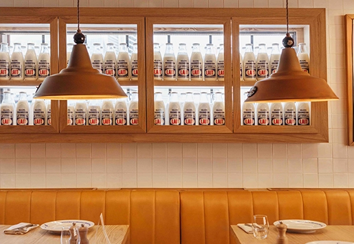 Table restaurant Frometon hôtel heliopic chamonix mont-blanc 2