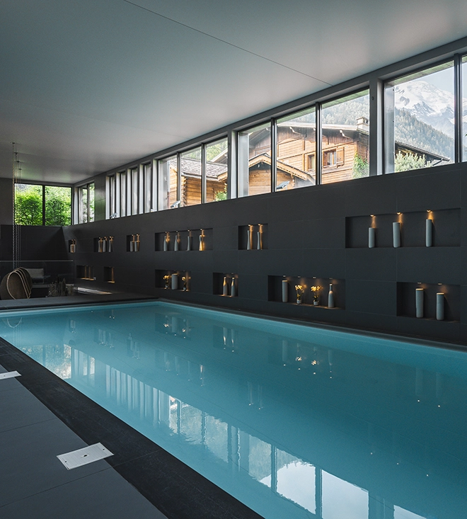 Heliopic Chamonix Mont-Blanc Spa Pool