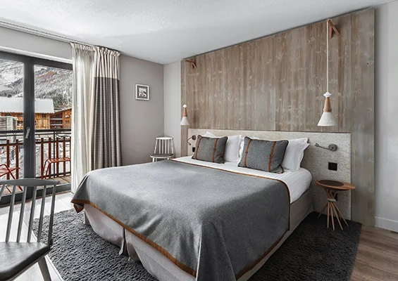 Chambre standard heliopic chamonix mont-blanc