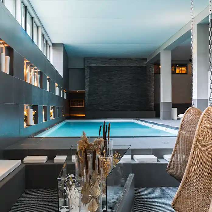 Spa pool 2 Chamonix heliopic mont-blanc