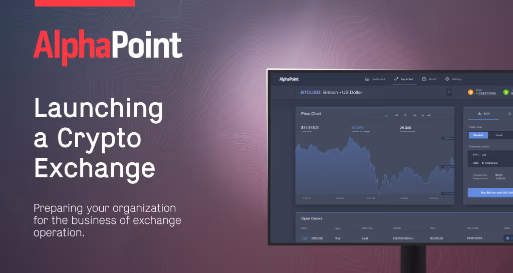 How to launch a crypto exchange with AlphaPoint