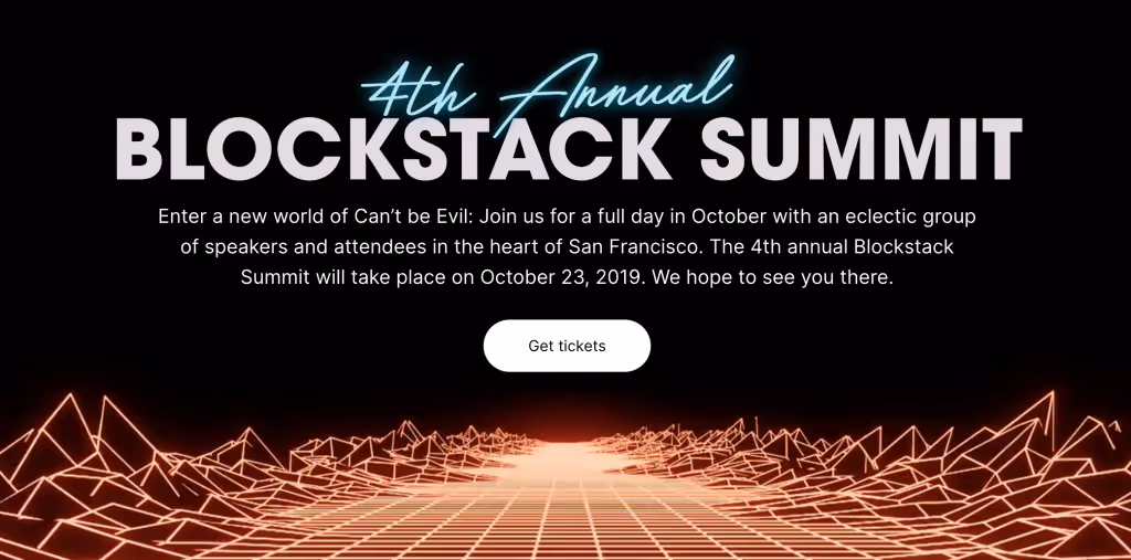 Blockstack Summit - AlphaPoint