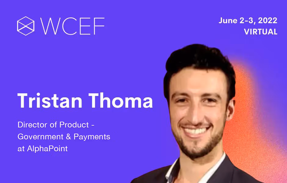 World Crypto Economic Forum Tristan Thoma