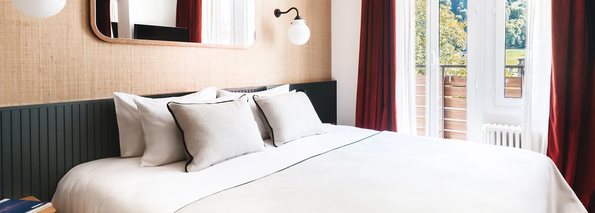 Room at the Hotel Braunbär in Wengen