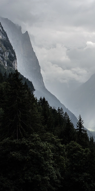 Aktivität in Wengen bei Regenwetter 