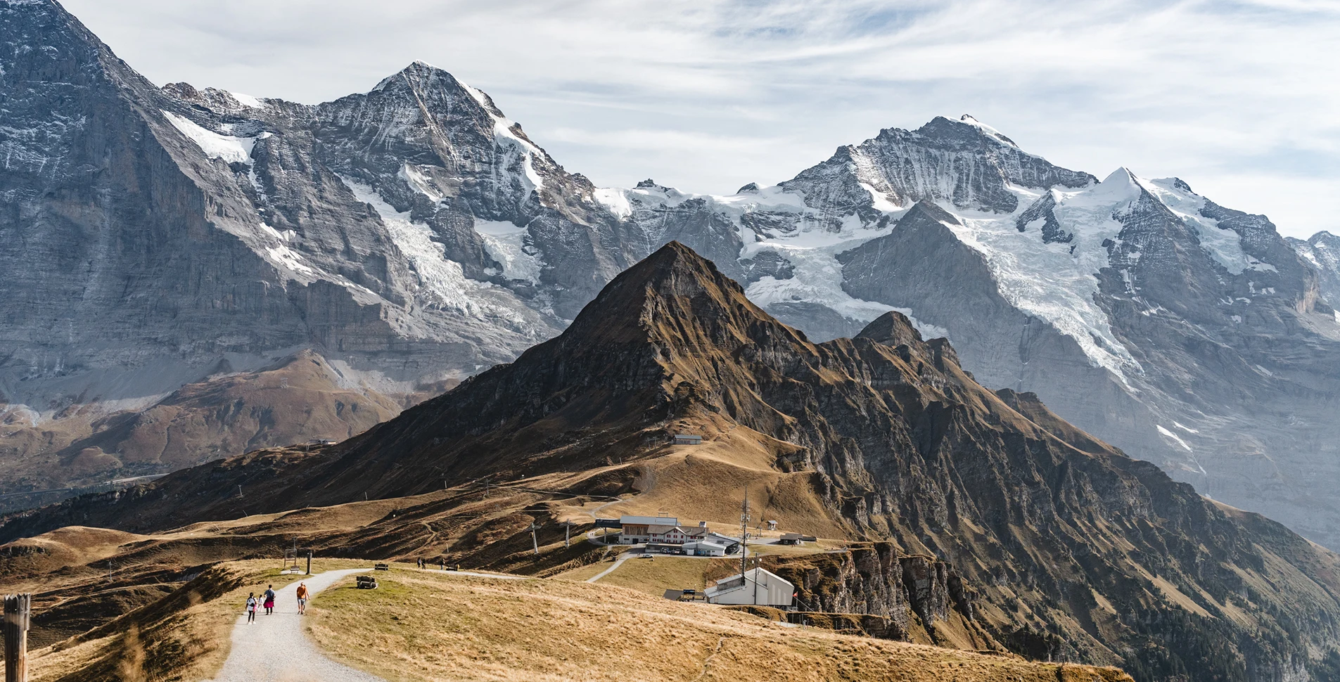 Berge neben dem Wengen Braunbär Hotel & Spa