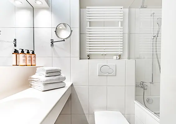 Ancienne salle de bain hôtel Braunbär Hotel & Spa