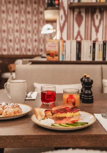 breakfast at the Braunbër Hotel & Spa