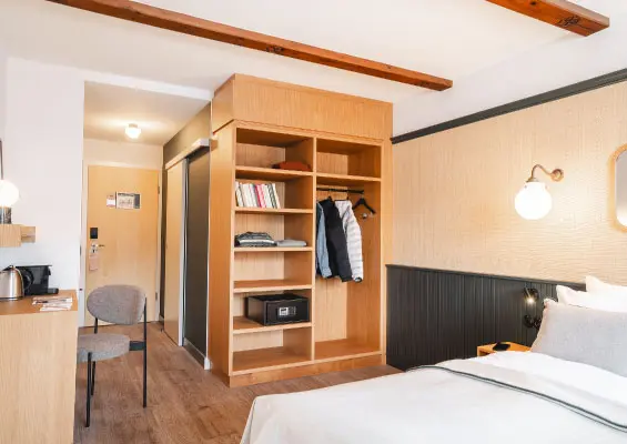 Chambre Supérieure vue lit braunbär wengen