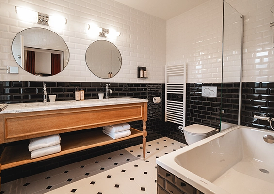 Salle de bain hôtel Braunbär Hotel & Spa