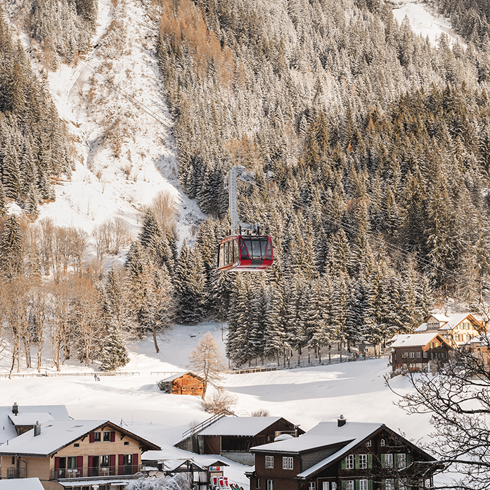 Wengen ski resort winter activities 