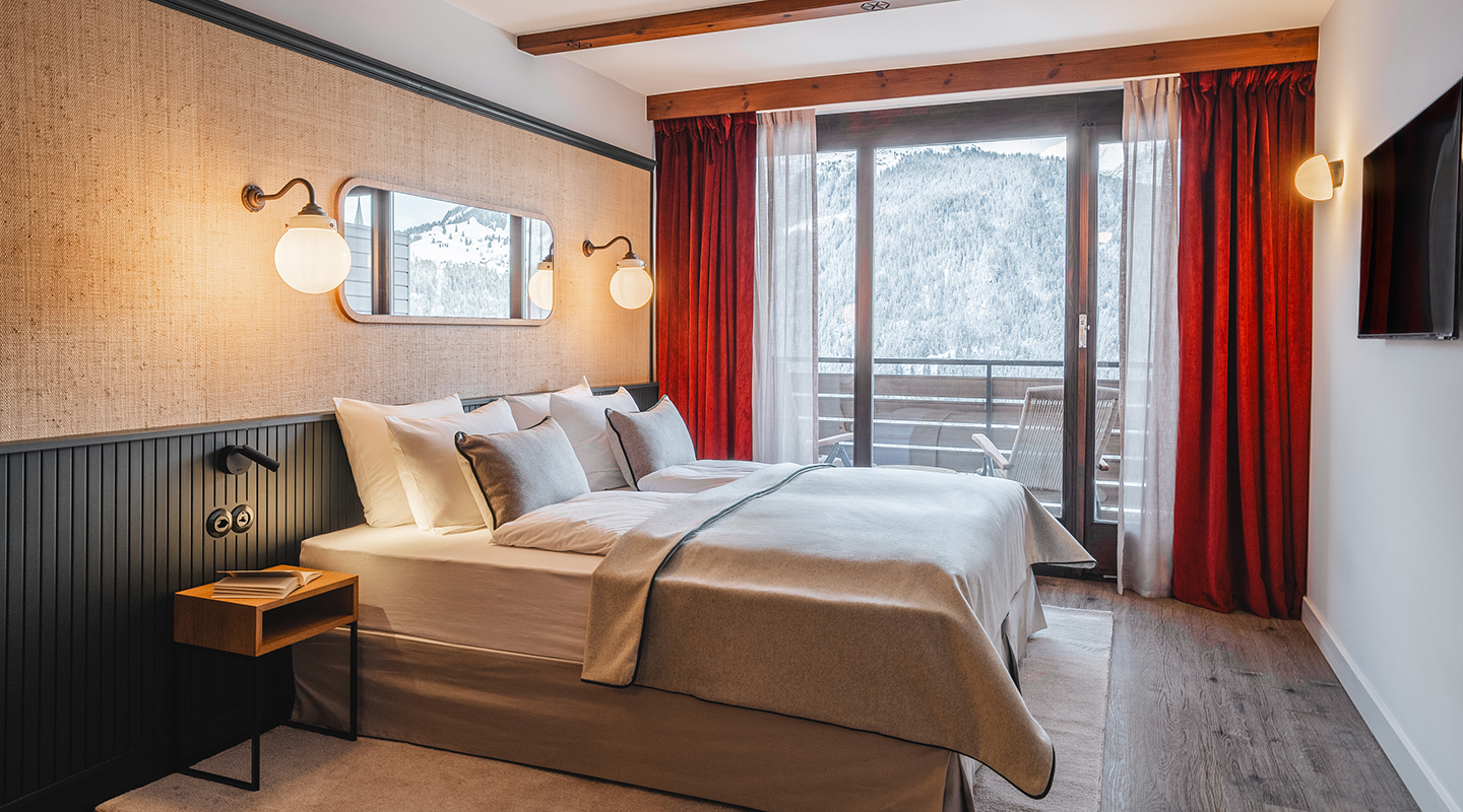 chambres dans un Hôtel 4 étoiles Braunbär Hotel & Spa à Wengen