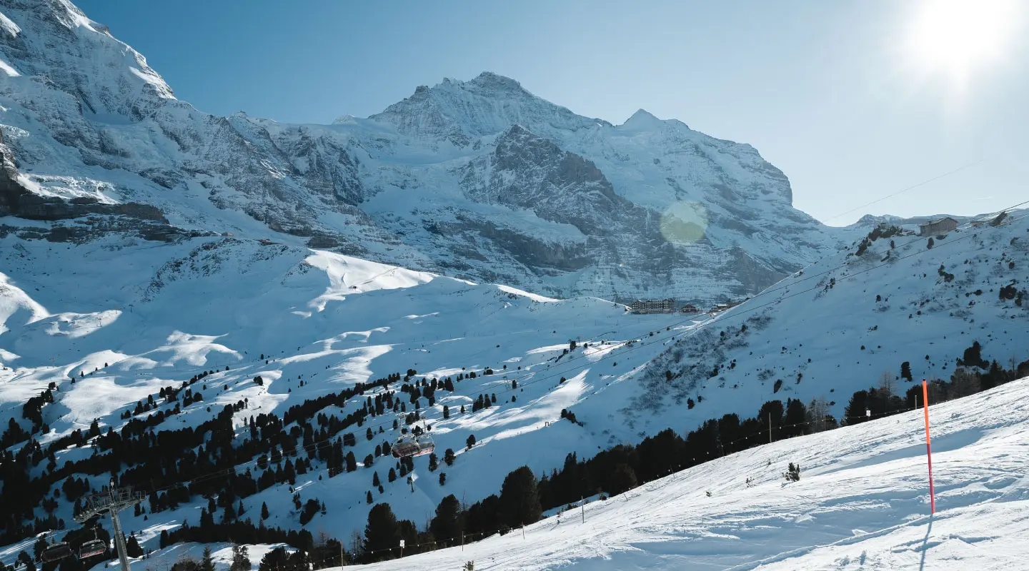 Point de vue randonnée Wengen Braunbär Hotel & Spa