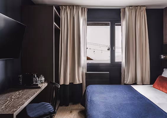 Family room with hotel view Marielle Val Thorens