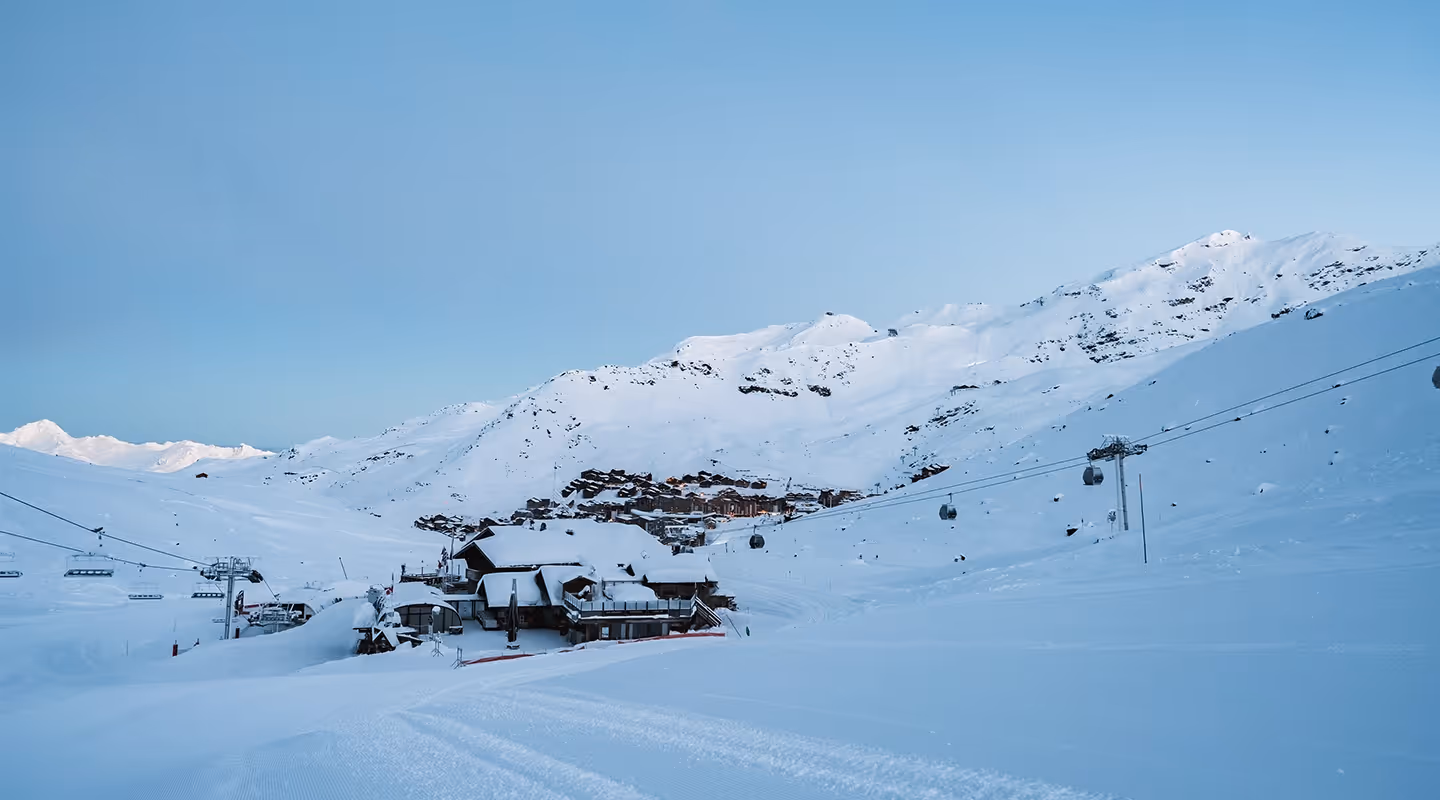 Montagne enneigée Hôtel Marielle de Val Thorens